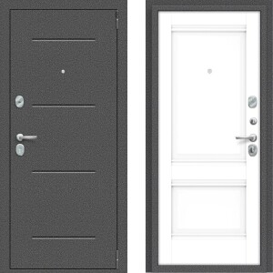 дверь Porta R 104.K42 Антик Серебро/Snow Veralinga