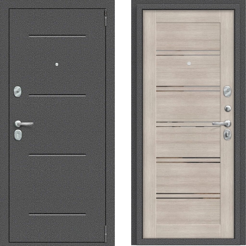 Porta R 104.П28 Антик Серебро Cappuccino Veralinga дверь Porta R 104.П28 Антик Серебро/Cappuccino Veralinga