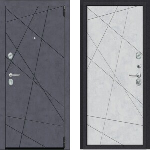 дверь Porta R 15.15 Graphite Art Snow Art