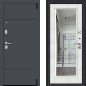Porta R 4.П61 Graphite Pro Bianco Veralinga