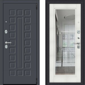 дверь Porta R 51.П61 Graphite Pro Bianco Veralinga