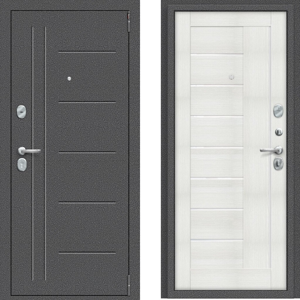 Porta S 109.П29 Антик Серебро Bianco Veralinga входная дверь Porta S 109.П29 Антик Серебро/Bianco Veralinga