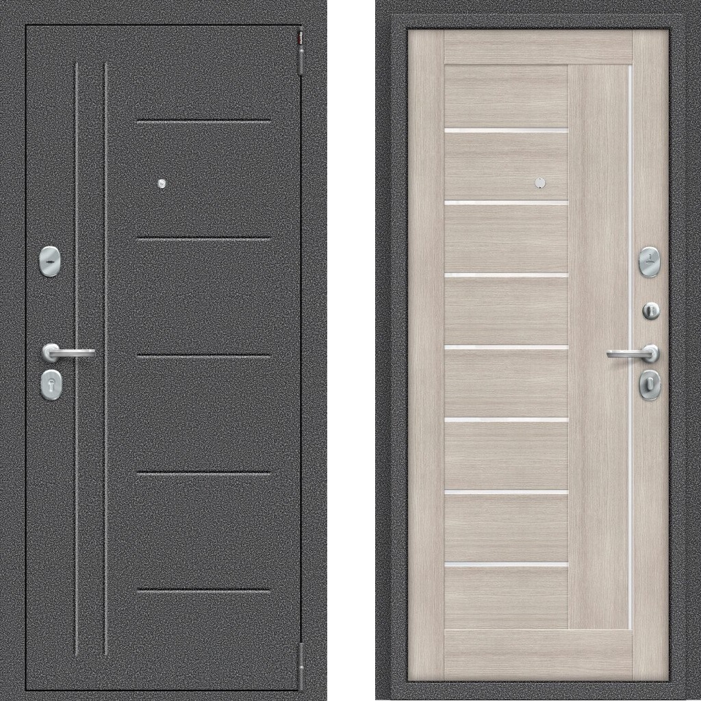 Porta S 109.П29 Антик Серебро Cappuccino Veralinga входная дверь Porta S 109.П29 Антик Серебро/Cappuccino Veralinga