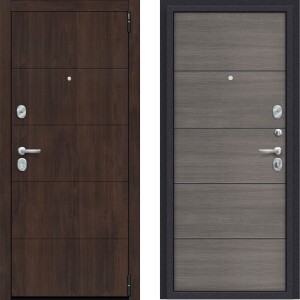 входная дверь Porta S 4.П50 (AB-6) Almon 28/Grey Veralinga