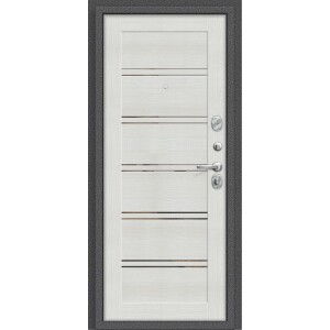 дверь Porta R 104.П28 Антик Серебро/Bianco Veralinga купить в борисове